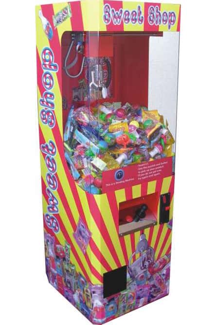 sweet shop vending crane