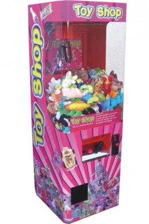toy shop prize every time crane vending