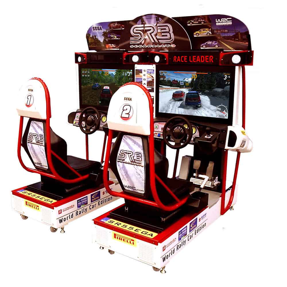 sega rally arcade machine